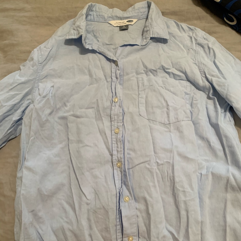 old navy button down
